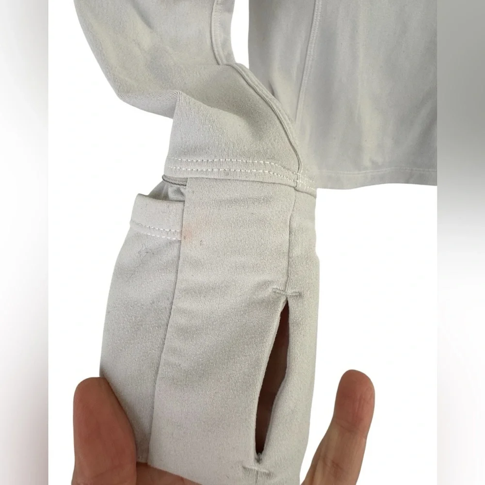 lululemon athletica zip white